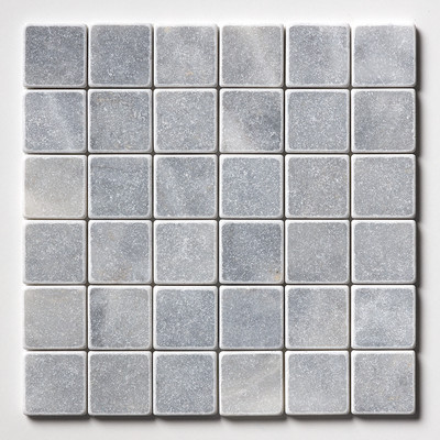 Allure Tumbled 2x2 Marble Mosaic 12x12