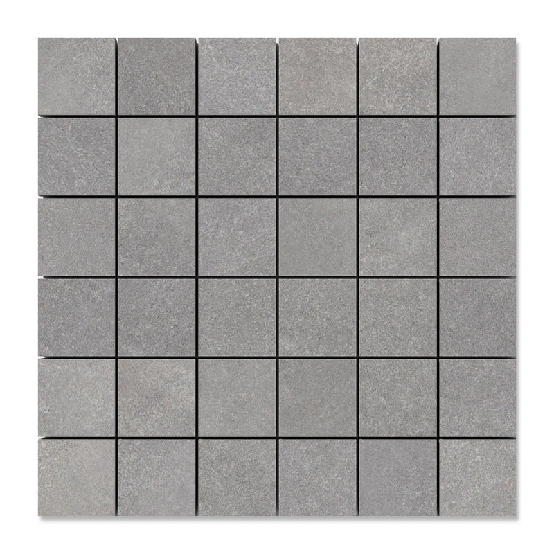 Infinity Grey  2x2 Porcelain Mosaic 12x12