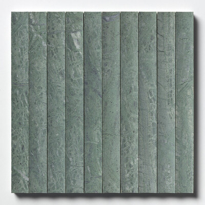 Verde Tia Honed Ion Marble Mosaic 12x12