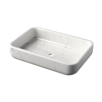 Avalon Honed Oasis Marble Sink 18x22