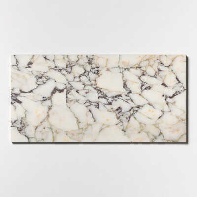 Calacatta Picasso Polished  Marble Tile 12x24