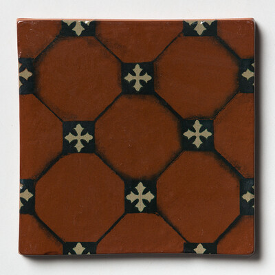 Duke Glossy  Glazed Terracotta Tile 6x6