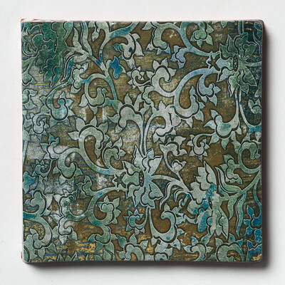 Dame Glossy  Glazed Terracotta Tile 6x6