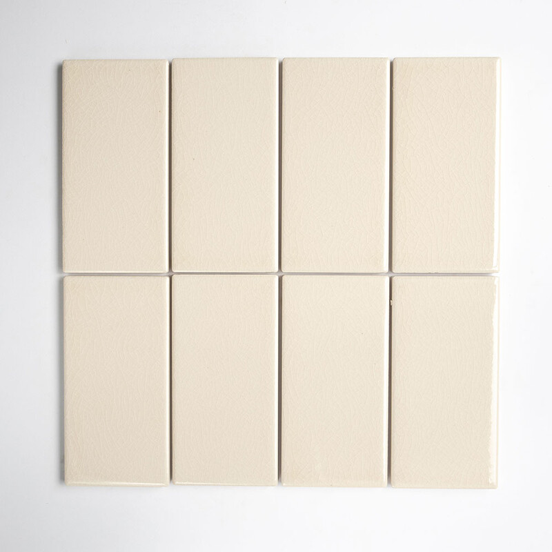 Jasmine Crackled Field Ceramic Tile 3x6
